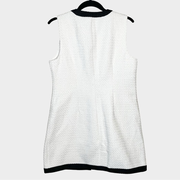 ABERCROMBIE & FITCH Mara Tweed Sleeveless Vest Button-Front Mini Dress Size MP - Picture 3 of 7